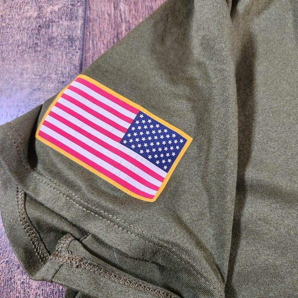 Kansas City Chiefs The Nike Tee Salute To Service T shirt Women XXL Olive Green - Picture 5 of 10